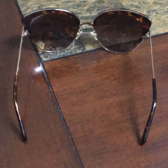 KATE SPADE ABINAYAIOIS CAT TORTISHELL SUNGLASSES